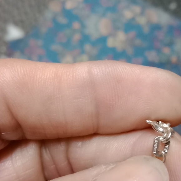 Italy Sterling Silver Carved Mother Of Pearl #A241 - Picture 5 of 9